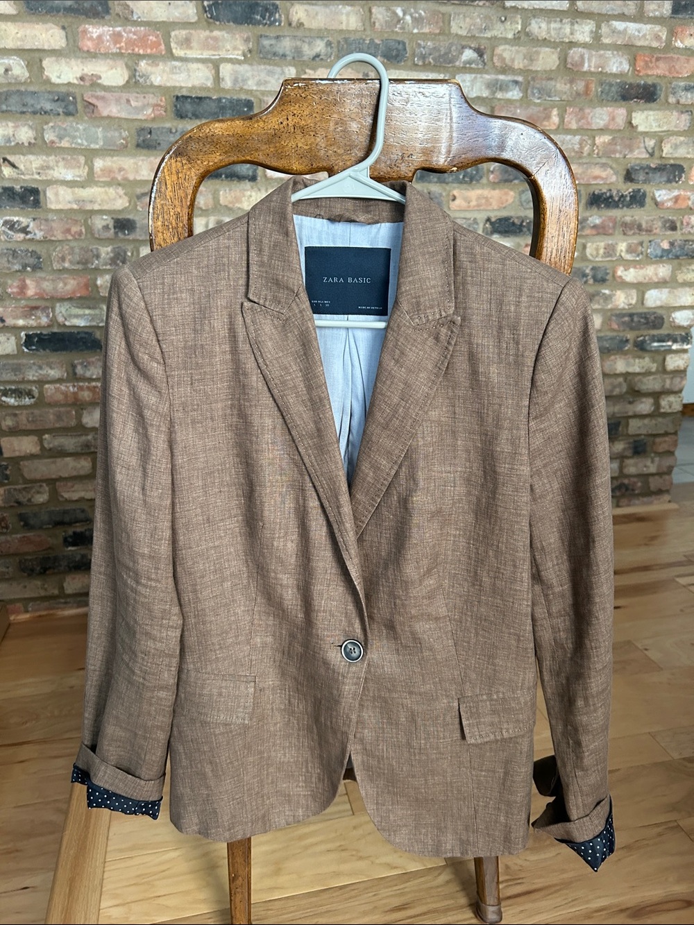 Zara Beige-Brown Blazer